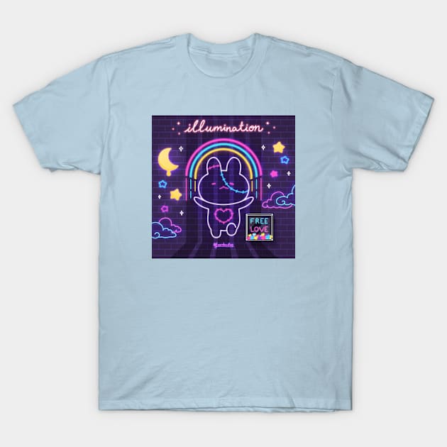 Neon Lights T-Shirt by Leenh